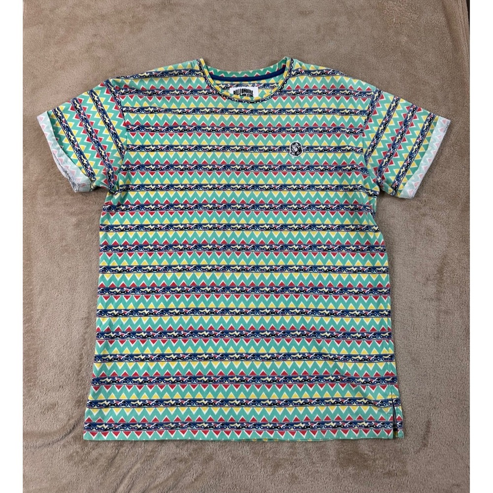 Billionaire Boys Club Short Sleeve Mens Size S Multicolor Striped T-Streetwear